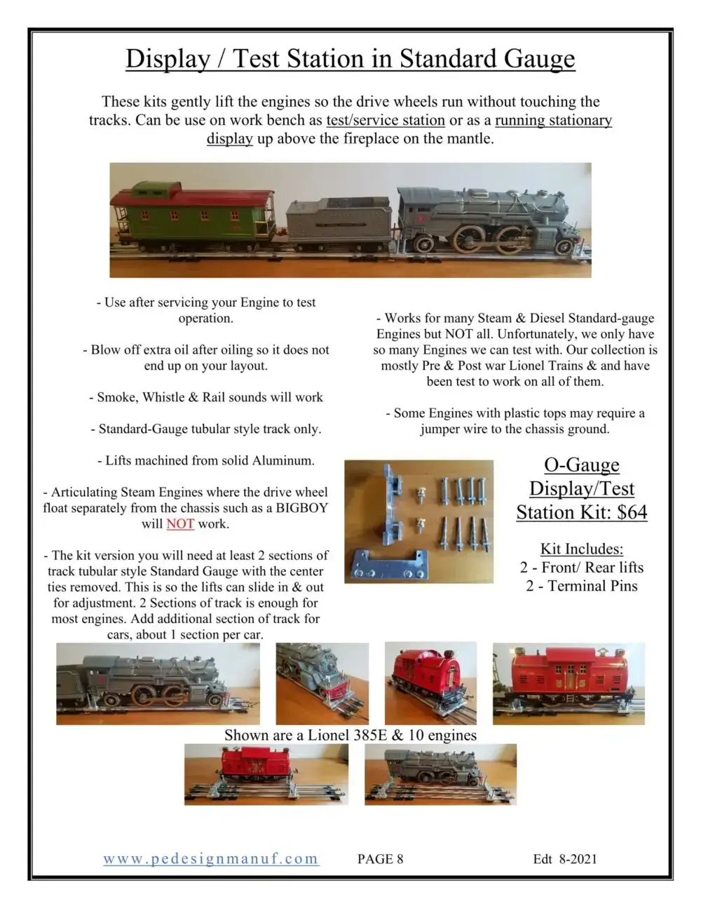 Test Station / Display Stand Kit - Standard gauge - Image 9