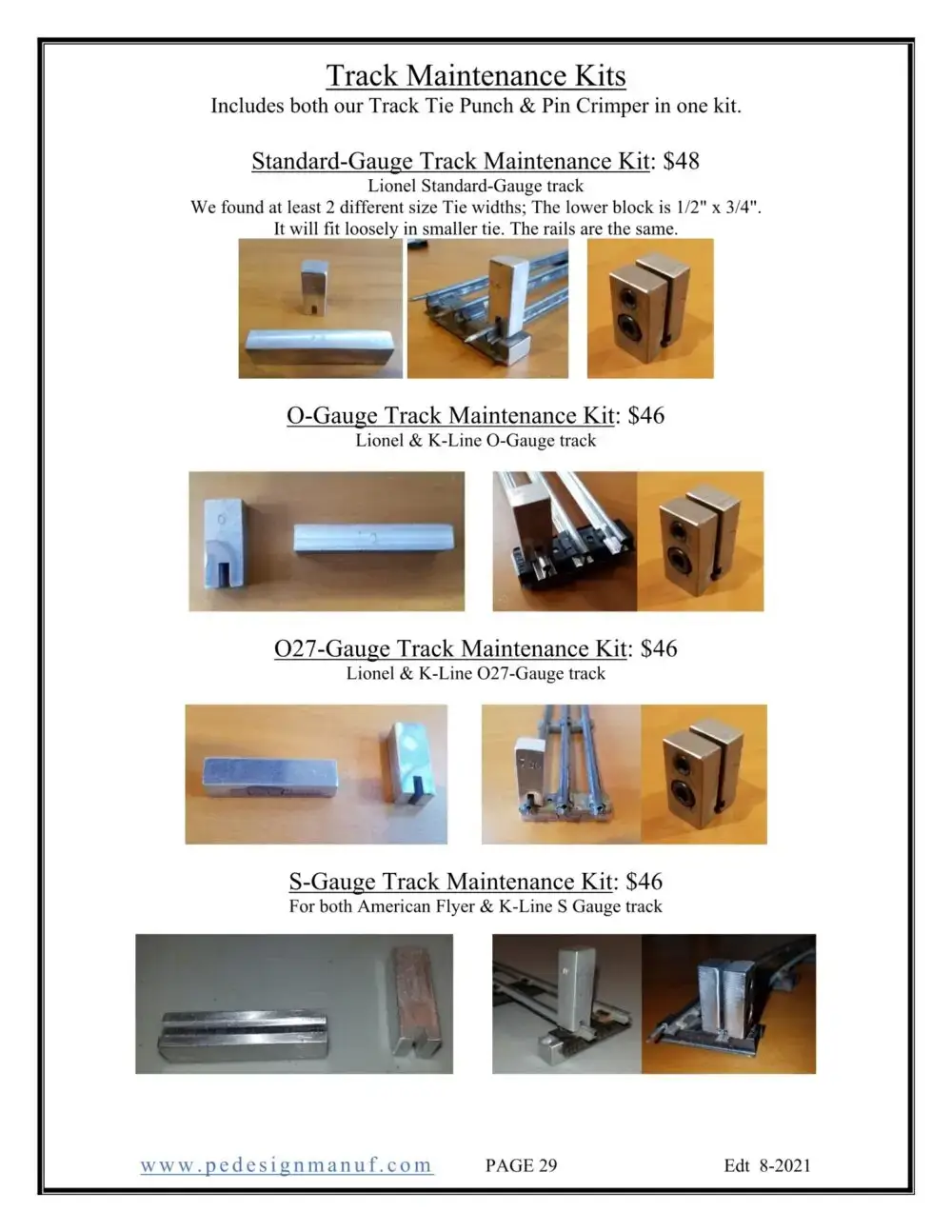 Track Maintenance Comb - Standard Gauge - Image 12