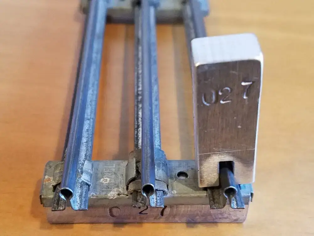 Track Tie Punch - O27 gauge - Image 2