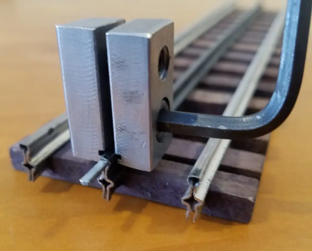 Track Pin Crimper - S Gauge (Also Gargraves O track) - Image 4