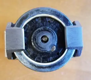 Backside of an A.F. Drive S gauge 3 piece Wheel