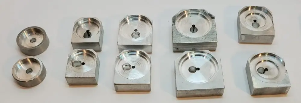 Wheel Cups - Lionel O Gauge Comb - This is the older version, Not the CNC Milled Cups