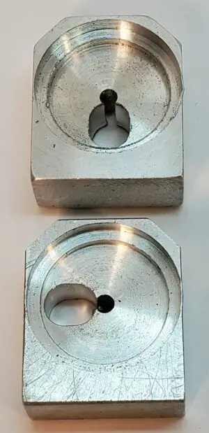 Quartering Wheel Cups for O Gauge Lionel Steam Turbine Engines - Size 1 This is the older version, Not the CNC Milled Cups