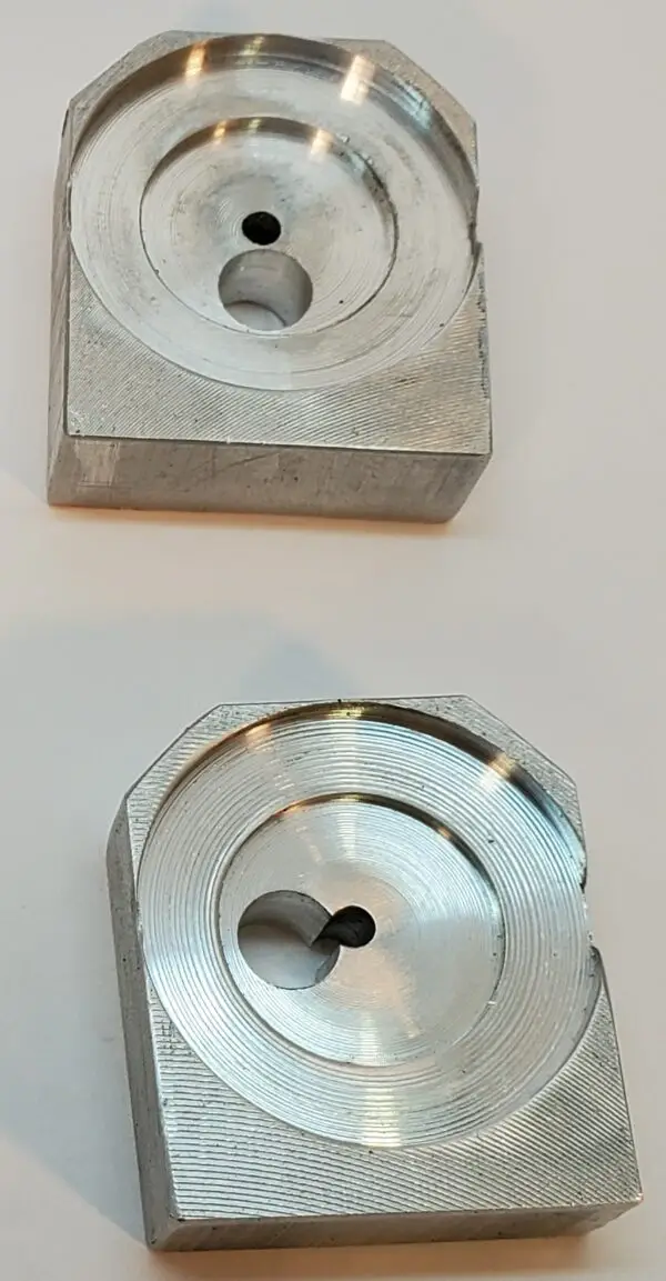 Quartering Wheel Cups for O Gauge Lionel Steam Engines - Size 4 This is the older version, Not the CNC Milled Cups