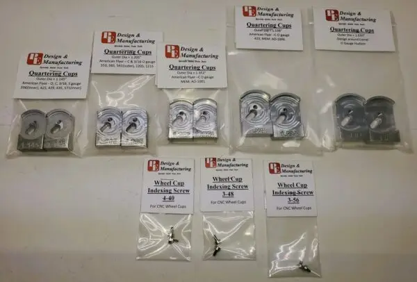 CNC Wheel Cup - American Flyer Chicago O Gauge Comb