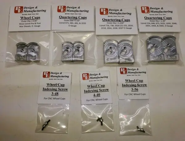 CNC Wheel Cup - Lionel Post War O Gauge Comb